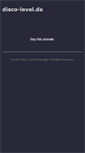 Mobile Screenshot of disco-level.de